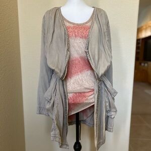 Anthropologie Hei Hei Long Cardigan/Jacket